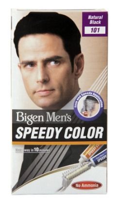 Natural Black Bigen Mens Speedy Hair Color