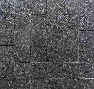 Black Vitrified Mosaico Tiles