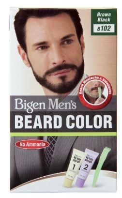 Mens Beard Color Bigen