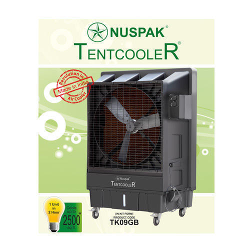 Evaporative Tent Air Cooler, Full FRP Strong Body and Based