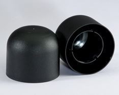 Black Aluminium Containers Cap