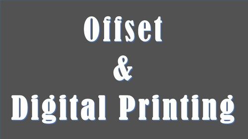 Offset And Digital Printing Services