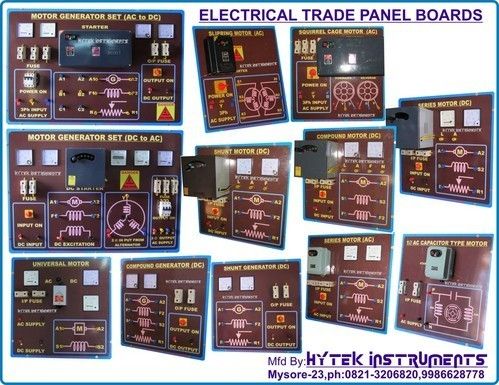 Ac Dc Motors Generators And Panel Boards