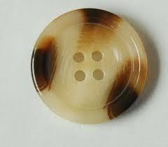 Natural Buffalo Horn Buttons