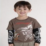 Printed Half Sleeve Kids T-Shirt