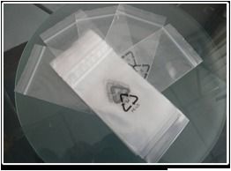 Custom Plastic Packing Resealable EVA PE Slider Zip Lock Bags