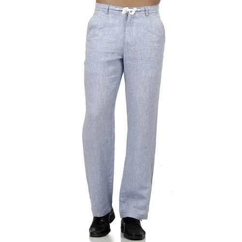 Women Cotton Linen Trousers Ladies Summer Casual Elastic Waist Bottoms  Pants | eBay