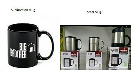 Sublimation And Steel Mugs Usage: Corporate Gifting