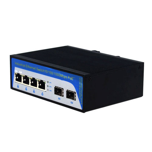 Unmanaged 5 port Industrial Ethernet Switch with 2 SFP Port 