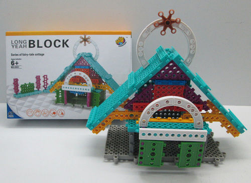 Building Block Hut Toys