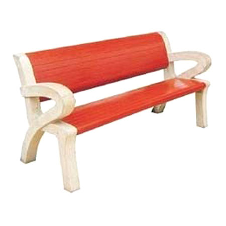 Chair Bench With Arm Rest