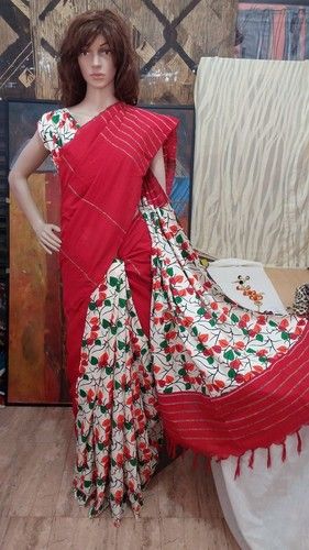 Khesh Saree - Cotton Blend, Luxurious Feel and Skin Friendly Design, Versatile Styles