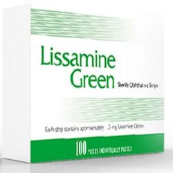 Lissamine Green Strips