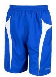 Mens Blue Sports Shorts