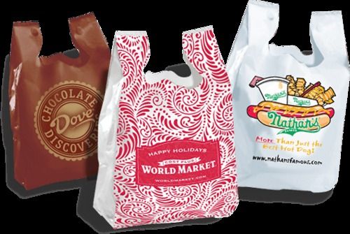 Custom Multi Color Printed Plastic Bags