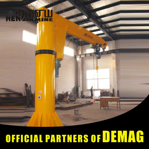 Attractive Quality 1 Ton 2 Ton 3 Ton Floor Mounted Jib Crane Crane Traveling Speed: 8 M/M