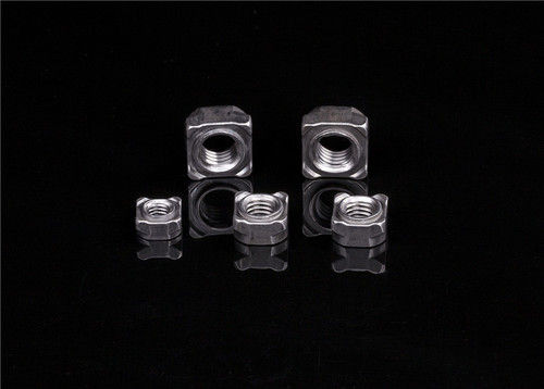 China Fastener Din Standard Carbon Steel Square Positioning Weld Nuts