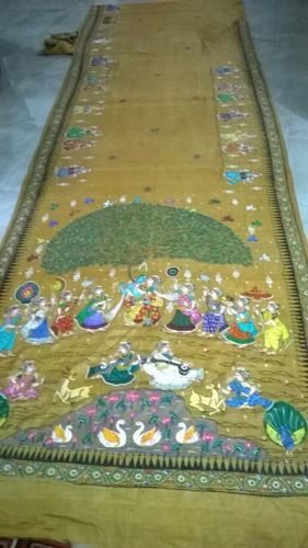 Quality Approved Pattachitra Saree