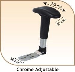 Chrome Adjustable Chair Handle