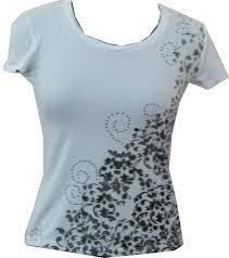 Ladies T Shirts - Superior Quality Fabric, Available in Various Sizes, Stylish Designs and Vibrant Colors