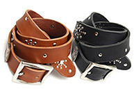 Fine Sheen Leather Belts