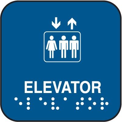 Indicative Braille Signages