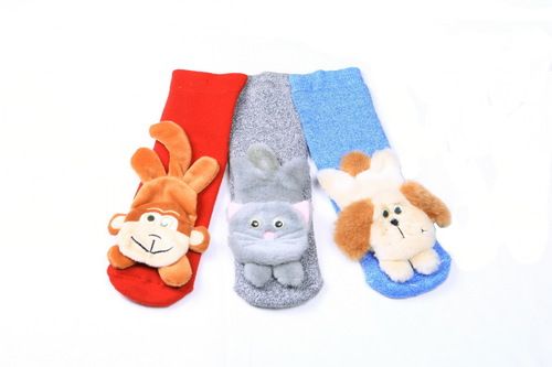 Kid's Full Cushion Toy Socks