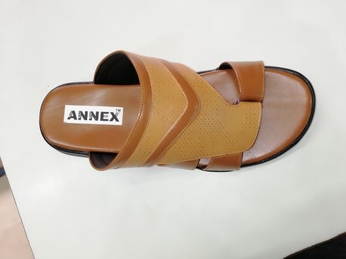 Annex Full Leather PU Sole Chappal