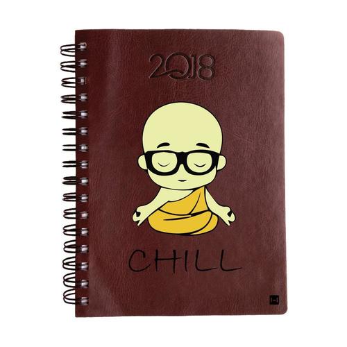 Spiral A5 Size Pu Leather Made Customized New Year Diary Use: Daily Use