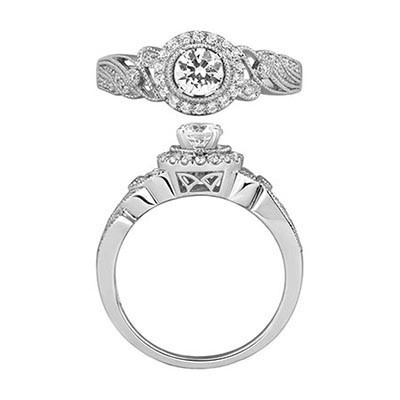 Fine Sheen Engagement Ring