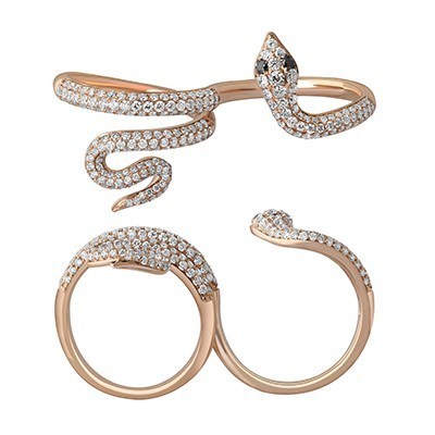 Low Price Two Finger Ring