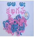 Sand Paper Telugu Alphabets