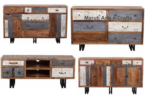 Vintage Rustic TV Cabinet
