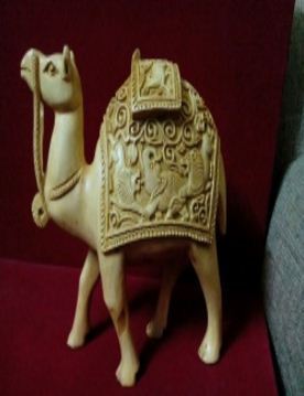 Decorative Wooden Camel Handicraft