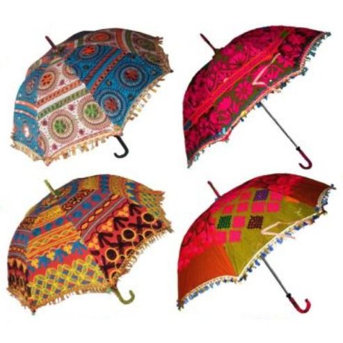 Designer Embroidered Umbrella