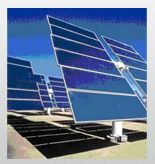 Robust Blue Solar Panel