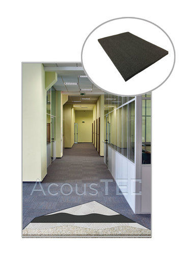 Black Carpet Underlay