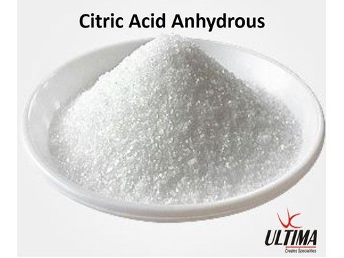 Citric Acid Anhydrous - C6H8O7, High Purity for Water Treatment & Sanitation Applications - Ideal for Drinking Water, Swimming Pool, and Industrial Uses