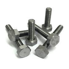 Hex Bolt - Stainless Steel, Accurate Dimensions | Longer Life Span, Perfect Finish