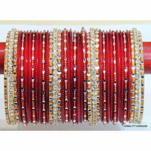 Fancy Rhinestone Bangles Set