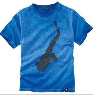 Boys Blue Short Sleeves T-shirt