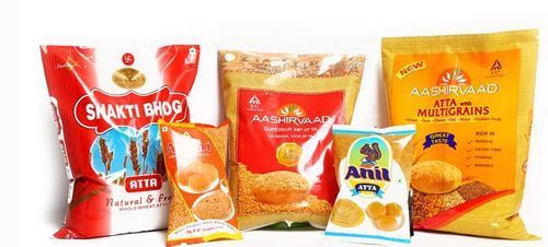 Plastic Atta Packaging Pouches