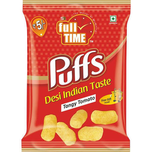 Tasty Tomato Namkeen Puffs