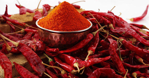 Red Chili Powder With Pungent Flavor