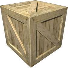 Wooden Crate Box