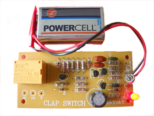 Brown Clap Switch Kit Diy Project