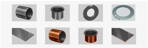 Steel Back + Porous Bronze Sinter + Ptfe Du Bush