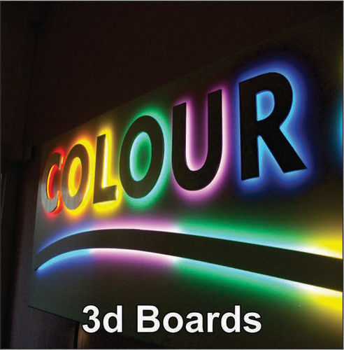 3d Signage Board