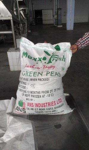 Frozen Green Peas 35 Kg Pack