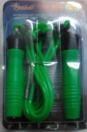 Plastic Handle Skipping Rope - Premium Quality Plastic, Adjustable Length for All Fitness Levels | Enhances Workout Enjoyment, Boosts Athletic Skills